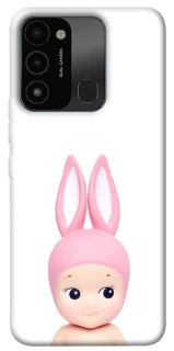 Чехол на TECNO Spark 8C Minimal Bunny Peek фото 1 из 1