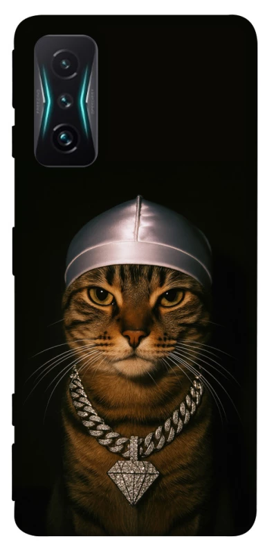 Чохол на Xiaomi Redmi K50 Gaming Cat in Bling фото 1 з 1