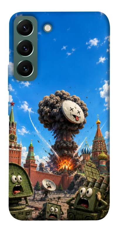 Чохол на Samsung Galaxy S22 Moscow never sleeps ver.7 фото 1 з 1
