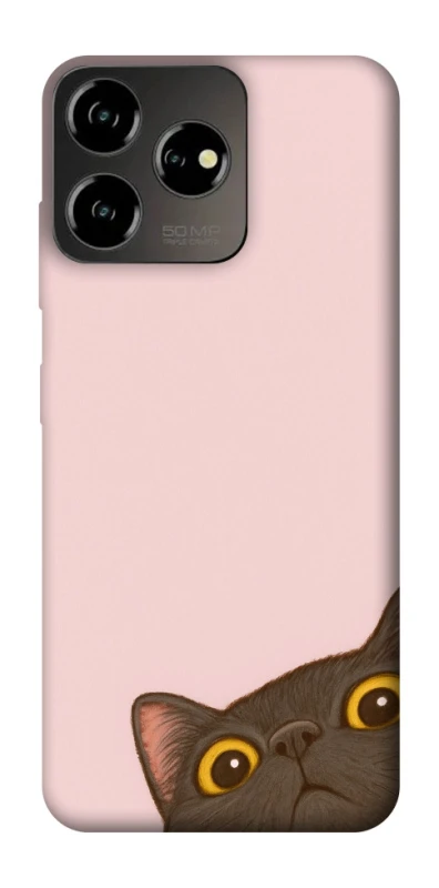 Чехол на ZTE Blade V50 Design 4G Peeping cat фото 1 Чехол на ZTE Blade V50 Design 4G Peeping cat фото 1 из 1