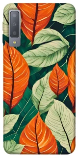 Чохол на Samsung A750 Galaxy A7 (2018) Leaves фото 1 з 1