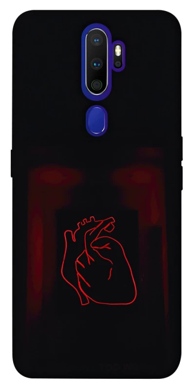 Чохол на Oppo A5 (2020) / Oppo A9 (2020) Червоне серце фото 1 з 1