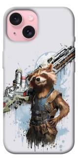 Чохол на Apple iPhone 15 (6.1") Rocket Raccoon фото 1 з 1
