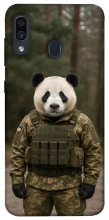 Чехол на Samsung Galaxy A20 / A30 Панда защитник фото 1 из 1