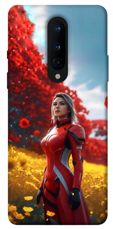 Чехол на OnePlus 8 Cyber space girl ver.5 фото 1 из 1