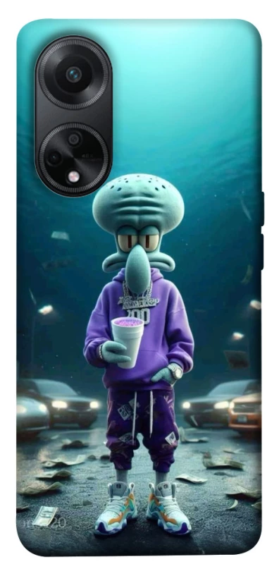 Чохол на Oppo A98 Сквідвард фото 1 з 1