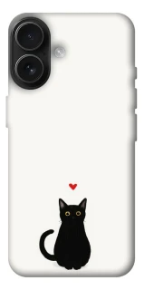 Чохол на Apple iPhone 17 (6.3") cat in love фото 1 Чохол на Apple iPhone 17 (6.3") cat in love фото 1 з 1