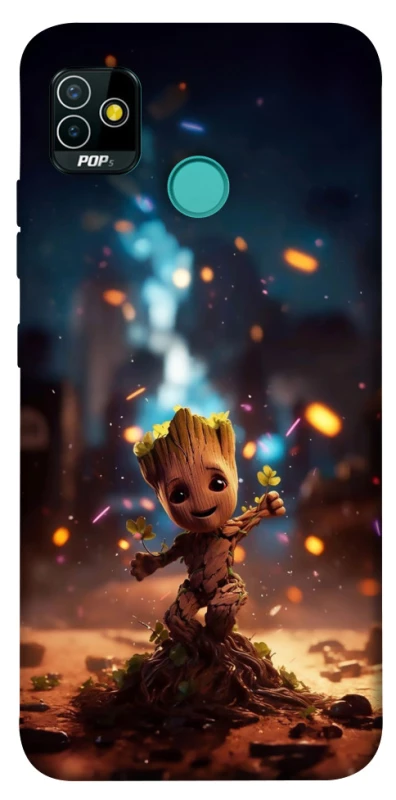 Чехол на TECNO POP 5 Baby Groot v3 фото 1 из 1