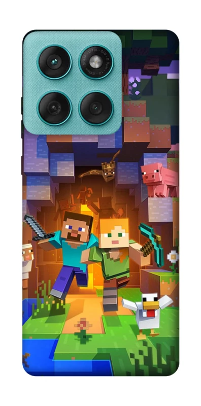 Чехол на Motorola Edge 60 Fusion Minecraft game фото 1 из 1