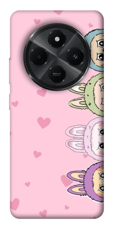 Чохол на Xiaomi Poco M7 All Labubu 4 фото 1 з 1