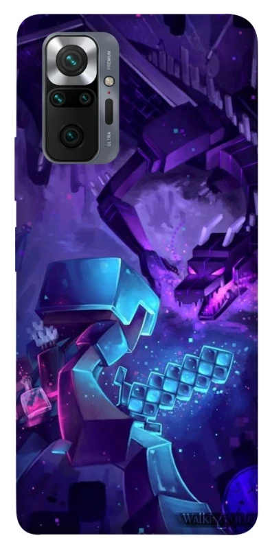 Чохол на Xiaomi Redmi Note 10 Pro Minecraft dragon фото 1 з 1