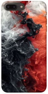 Чохол на Apple iPhone 7 plus / 8 plus Black and Red фото 1 з 1