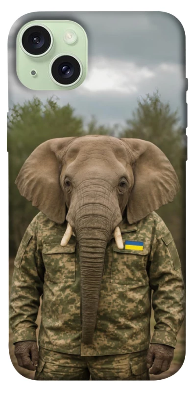 Чохол на Apple iPhone 15 Plus (6.7") Слон захисник фото 1 з 1