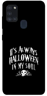 Чохол на Samsung Galaxy A21s Halloween in my soul фото 1 з 1