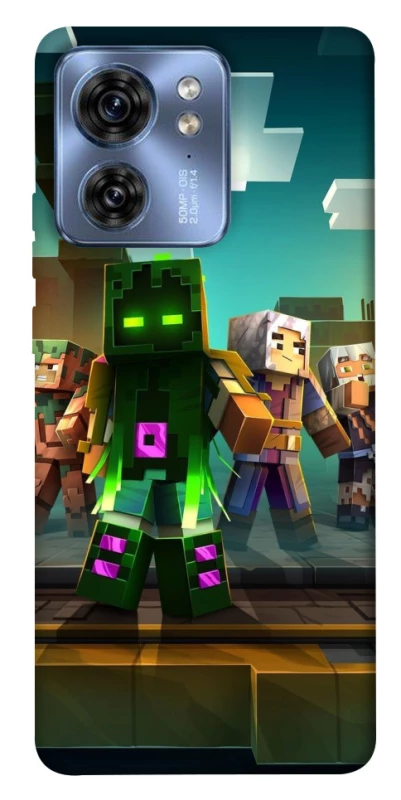 Чохол на Motorola Edge 40 Minecraft dungeon фото 1 з 1