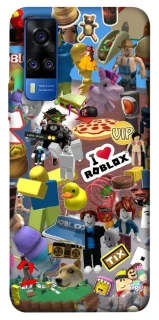 Чохол на Vivo Y51a Roblox collage ver.5 фото 1 з 1