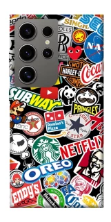 Чехол на Samsung Galaxy S24 Ultra brands фото 1 из 1