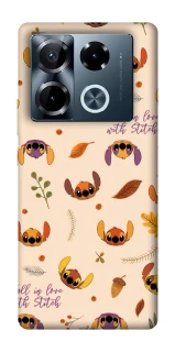 Чехол на Infinix Note 40 Pro 4G Fall in love with Stitch фото 1 Чехол на Infinix Note 40 Pro 4G Fall in love with Stitch фото 1 из 1