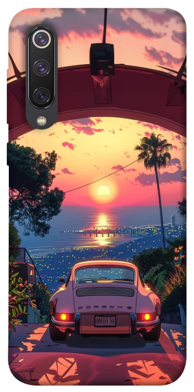 Чохол на Xiaomi Mi 9 SE Porsche at sunset фото 1 з 1