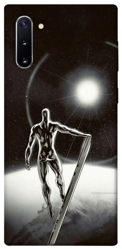 Чохол на Samsung Galaxy Note 10 Срібний серфер фото 1 з 1