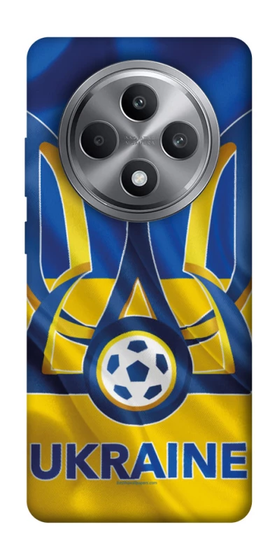 Чехол на Oppo Reno 12 F 4G Футбольный Герб v3 фото 1 из 1