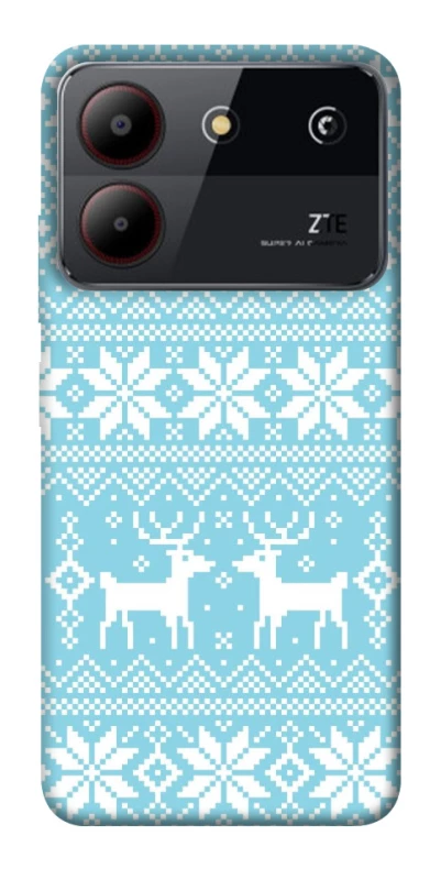 Чохол на ZTE Blade A54 4G Новорічний v10 фото 1 з 1