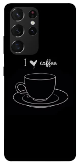 Чохол на Samsung Galaxy S21 Ultra Black coffee фото 1 з 1
