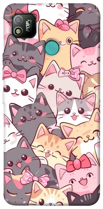 Чохол на TECNO POP 4 Cute Cat фото 1 з 1