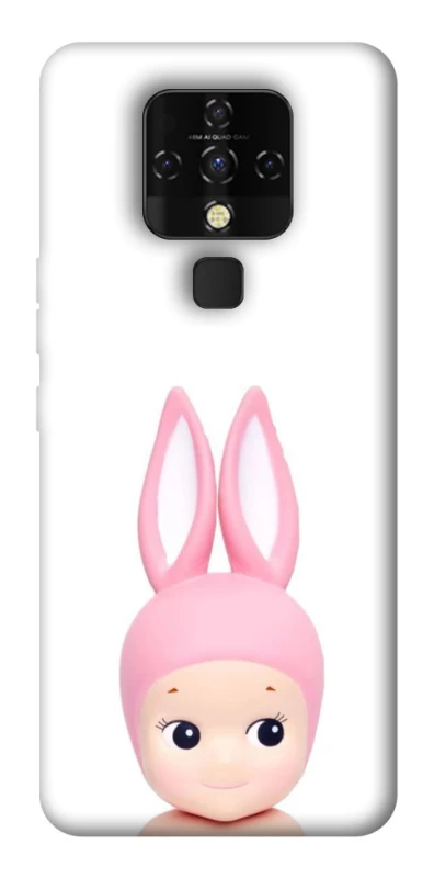 Чохол на TECNO Camon 16 SE Minimal Bunny Peek фото 1 з 1