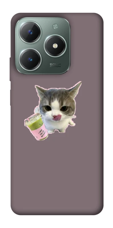 Чохол на Realme C61 cat matcha фото 1 з 1
