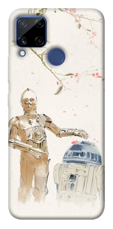 Чохол на Realme C15 Star Wars robots фото 1 з 1