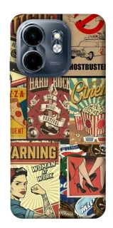 Чохол на Infinix Smart 9 4G / Hot 50i Retro collage ver.2 фото 1 з 1