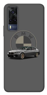 Чехол на Vivo Y53s BMW grey v2 фото 1 из 1