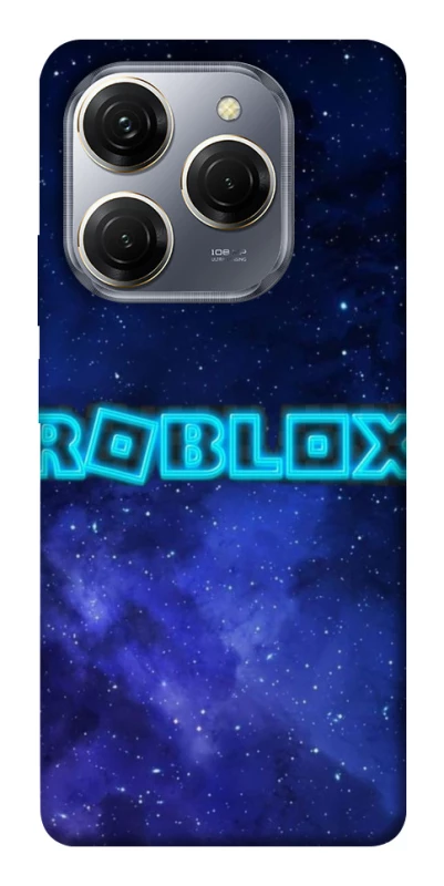Чохол на TECNO Spark 20 Pro Roblox Space Logo Blue фото 1 з 1