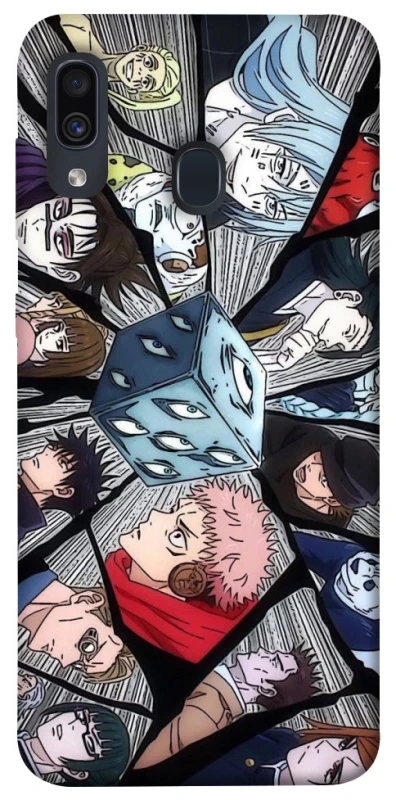 Чохол на Samsung Galaxy A20 / A30 jujutsu kaisen v4 фото 1 з 1