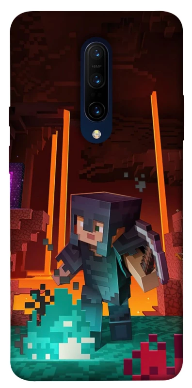 Чехол на OnePlus 7 Pro Minecraft game adventure фото 1 из 1