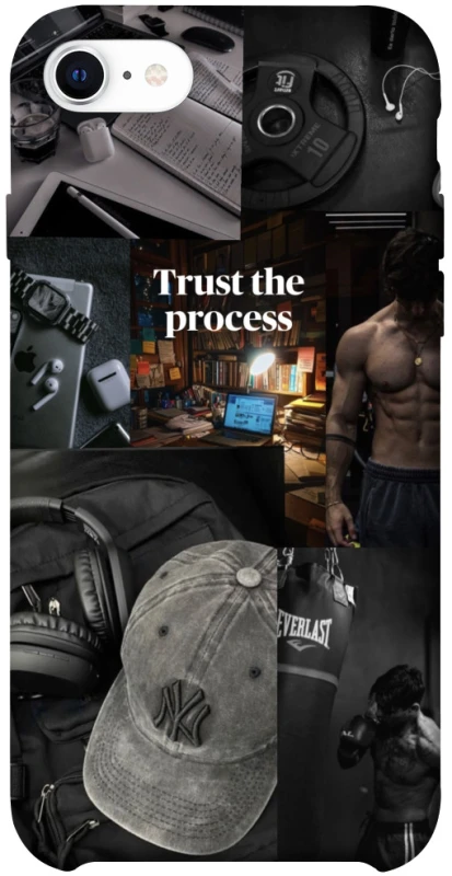 Чохол на Apple iPhone SE (2020) Trust the Process фото 1 з 1