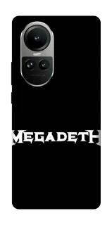 Чохол на Oppo Reno 10 Megadeth logo фото 1 з 2
