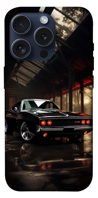 Чохол на Apple iPhone 15 Pro (6.1") Black classic car фото 1 з 1