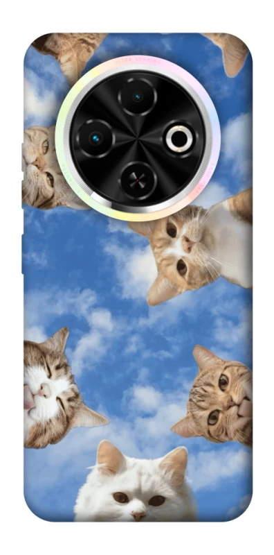 Чехол на TECNO Spark 30C Сats фото 1 из 1