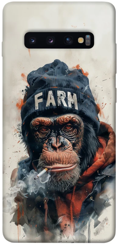 Чехол на Samsung Galaxy S10+ Шимпанзе v3 фото 1 из 1
