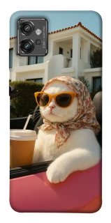 Чехол на Motorola Moto G32 Stylish Cat Cruise фото 1 Чехол на Motorola Moto G32 Stylish Cat Cruise фото 1 из 1