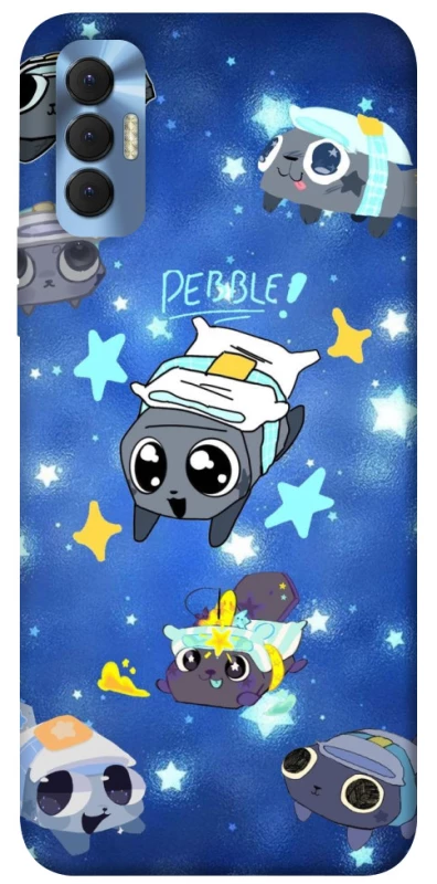 Чехол на TECNO Spark 8P Pebble kitten stars фото 1 из 1