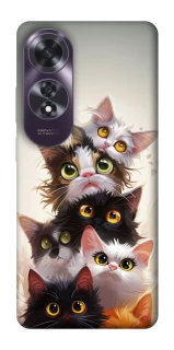 Чохол на Oppo A60 Сat eyes фото 1 з 1