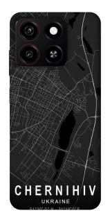 Чохол на ZTE Blade A35 4G Chernihiv map фото 1 з 1
