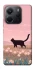 Чохол на Xiaomi Redmi Note 14 4G (Int. version) cat on a field фото 1 з 1