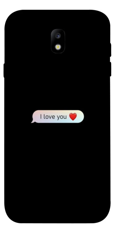 Чехол на Samsung J730 Galaxy J7 (2017) Love aesthetic ver.10 фото 1 из 1