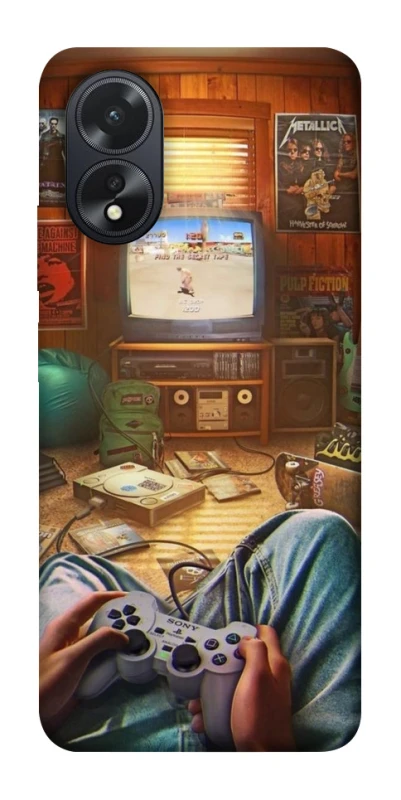 Чехол на Oppo A18 Retro style v2 фото 1 из 1