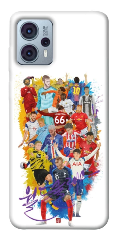 Чохол на Motorola Moto G23 Football Abstract v2 фото 1 з 1