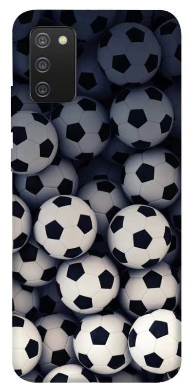 Чохол на Samsung Galaxy A02s Футбольні м'ячи фото 1 з 1